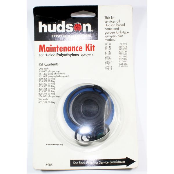 Hudson 6985 Polyethylene Sprayer Maintenance Kit 