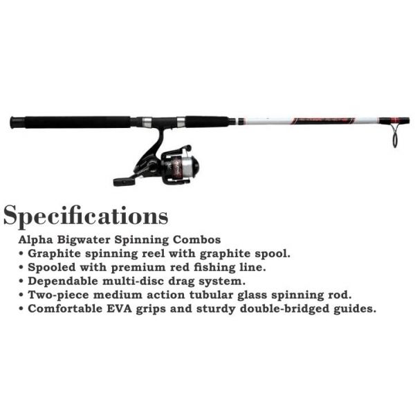 FISHING RODS SHAKESPEARE COMBO ALPHA 8FT BW8050