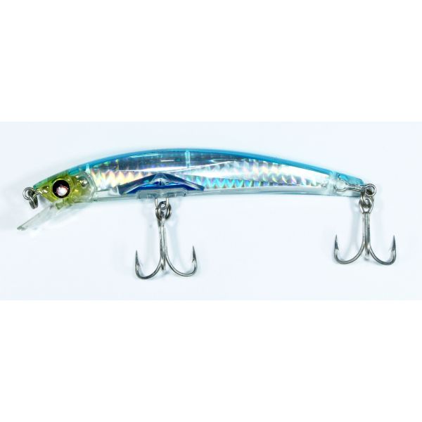 FISHING LURES YOZURI 43/8 F980-HSB 3D MINNOW BLUE