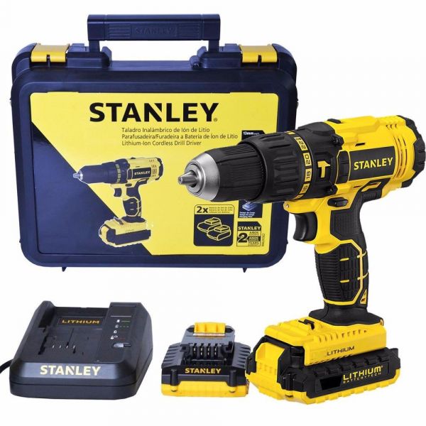 TALADRO STANLEY 20V MAX SCH201C2K INALAMBRICO