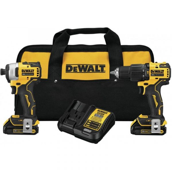 DRILL & DRIVER COMBO DEWALT HAMMER DCK279D2B3