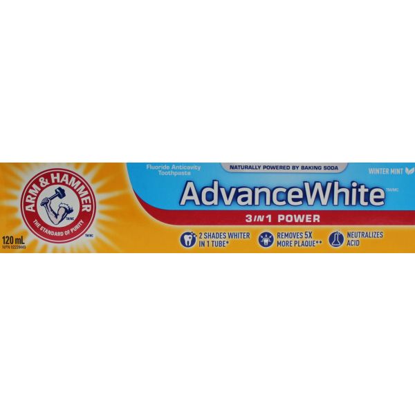 ARM & HAMMER ADVANCE WHITE TRIPPLE PROTECTION