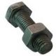 BOLT & NUT 1/2 X 1