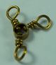 FISHING SWIVEL BRASS 3WAY POL 4