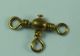 FISHING SWIVEL BRASS 3WAY POL 6