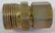 FITTINGS BRASS 295-8 1/2X1/2 HOSE TO MALE PIPE
