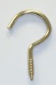 HOOK CUP BRASS 3/4