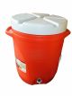 COOLER WATER RUBBERMAID 10 GALLON ORANGE