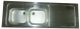 SINK KITCHEN S/STEEL KOR SIT ON 63 X 21 DBSDR RH