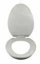 SEAT TOILET AMERICAN OLSONITE ELONG SILVER #94
