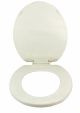SEAT TOILET AMERICAN RD.FRONT WHITE #90