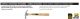 HAMMER STANLEY HANDLE WOOD 7OZ #51-265