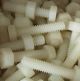 SCREW & NUT PLASTIC 1/4 X 1 1/2