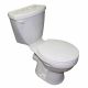 TOILET SADOSA CARIBE P TRAP L/SEAT WHITE