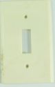 ELEC WALL PLATE 1 GANG SW319A W/BRIDGE