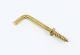 HOOK CUP BRASS 1