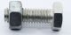 BOLT & NUT ZINC 1/2 X 1 1/2