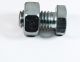 BOLT & NUT ZINC 1/2 X 1