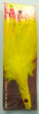 FISHING LURES FEATHER F1-1 YELLOW