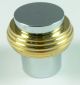 HANDLE KNOB TAI BRASS & CHROME DS963 - 1 1/4