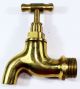 VALVE BIBCOCK CHINESE BRASS HEAVY 3/4