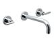 TAPS MIXER BASIN ELEMENTS ELA 109L/CP WALL MOUNT