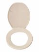 SEAT TOILET SADOSA CARIBE ROUND PEACH BISQUET