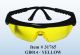 GLASSES SAFETY CHINESE GB014 YELLOW