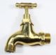 TAPS GARDEN CHIN HEAVY BRASS 3/4