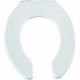 SEAT TOILET SADOSA OPEN FRONT WHITE