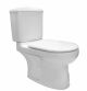 TOILET TWYFORD ENTICE W/SEAT PUSH BUTTON WHITE