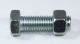 BOLT & NUT ZINC 5/8 X 2