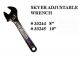 WRENCH ADJUSTABLE SKYER 8