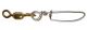 FISHING SWIVEL W/CASTLOCK CRANE SNAP 1/0