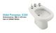 BIDET FV POMPEYA WHITE E345- 3 HOLE