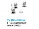 TAPS MIXER BIDET FV 3 HOLE E299/26CR