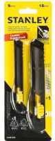 KNIVES SNAP OFF SET STANLEY 9MM & 18MM #81433-840