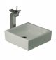 BASIN FACE FV AMADEUS WHITE VESSEL E243-BL