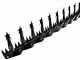 WALL SPIKES BLACK HEAVY DUTY 20/BOX