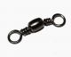 FISHING SWIVEL BLACK  NICKEL BARREL #8