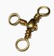 FISHING SWIVEL BRASS CROSSLINE POL 5/0