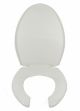 SEAT TOILET AMER ELONG W/COVER WHITE 11030.020