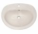 BASIN TWYFORD ADVENT RW 1/HOLE ROSE WATER