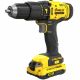 DRILL HAMMER STANLEY CORDLESS 20V SCD711C2K-B3