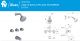TAPS MIXER SHOWER FV KANSAS 3 VALVE E103/24CR