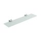 SHELF GLASS VADO FROSTED WITH CHROME LEV-185-CP