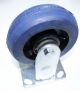 CASTORS FIXED RUBBER NAVY 140KG 5
