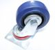 CASTORS SWIVEL RUBBER NAVY 60KG 3