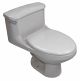 TOILET AMERICAN HAMILTON ELONG 1PC SHELL