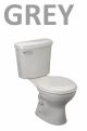 TOILET FV PARMA P TRAP W/ SEAT GREY P157-GR 101.01